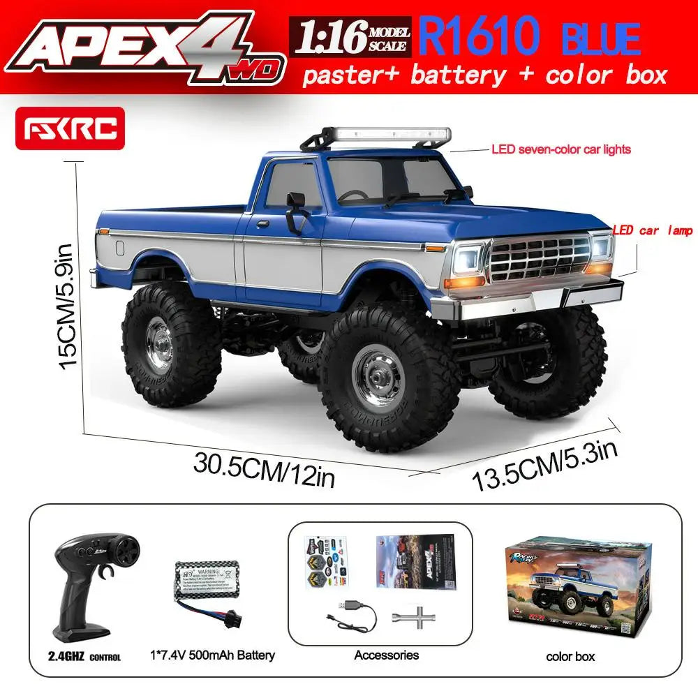 New 1:16 Scale RC Bull Nose Crawler