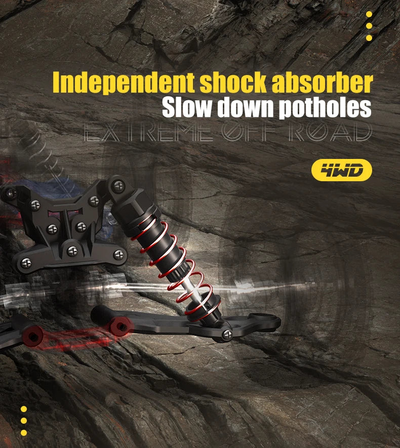 RC High Speed Off-Road 4x4 Rally Truck