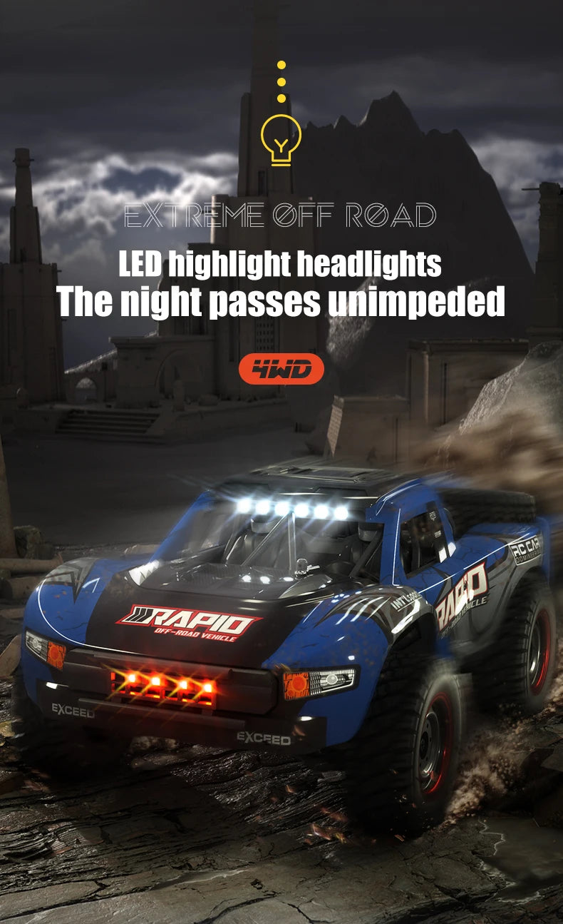 RC High Speed Off-Road 4x4 Rally Truck