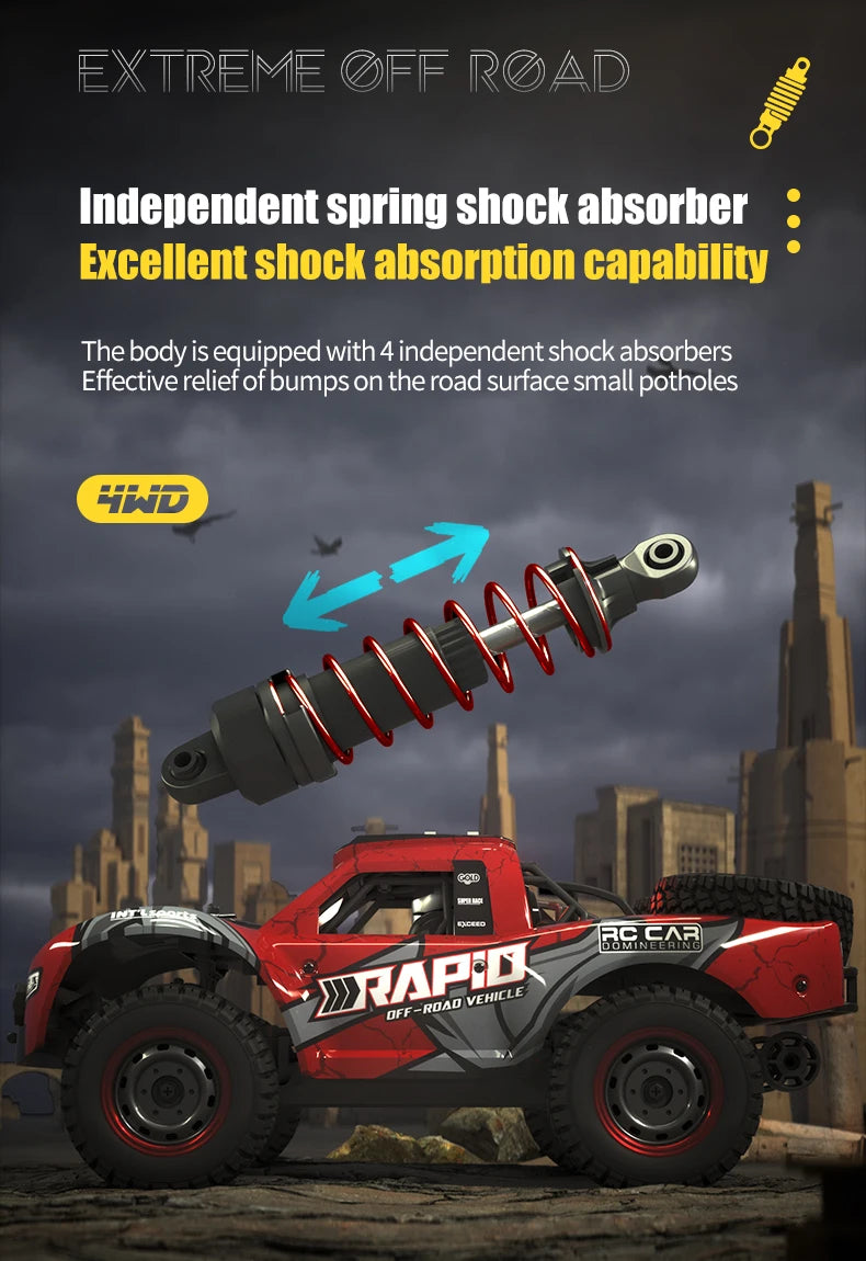 RC High Speed Off-Road 4x4 Rally Truck
