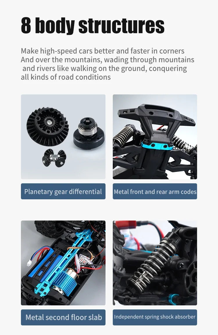High Speed 4WD RC Race Truck