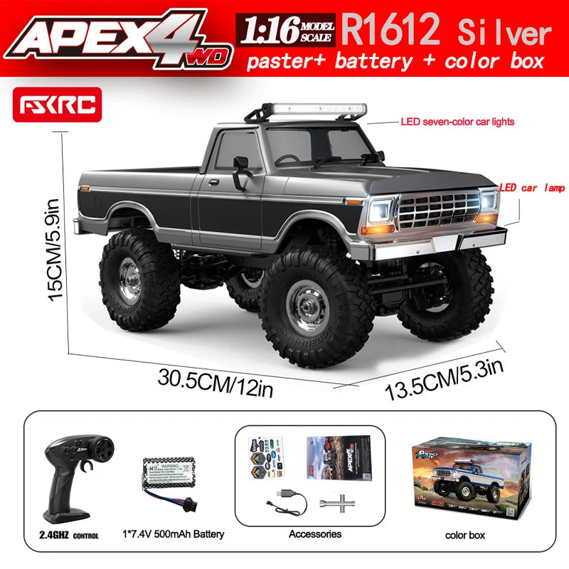 New 1:16 Scale RC Bull Nose Crawler