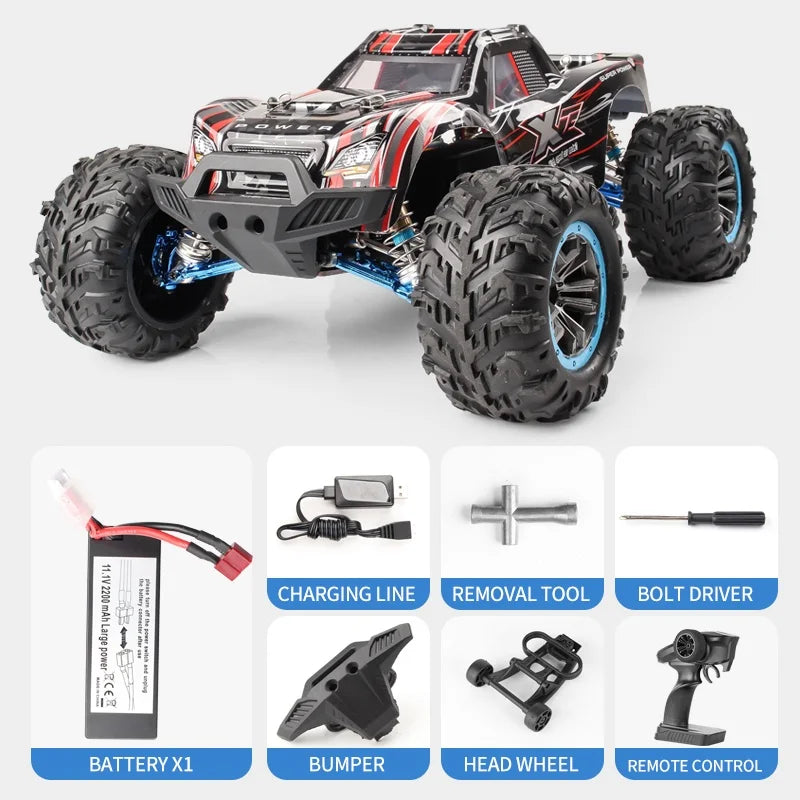 90Km/h High Speed 4WD Brushless RC Truck